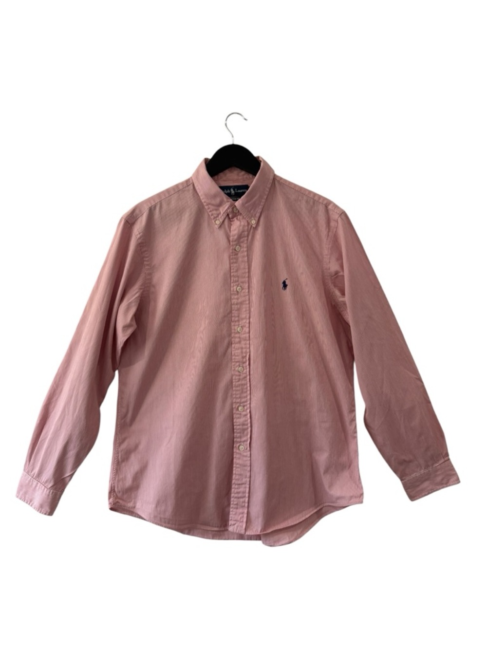 Polo Ralph Lauren Pink/Red Oxford Button Down Shirt | Custom Fit Size 16.5 34/35